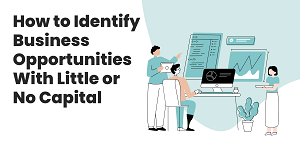 How to Identify Business Opportunities With Little or No Capital